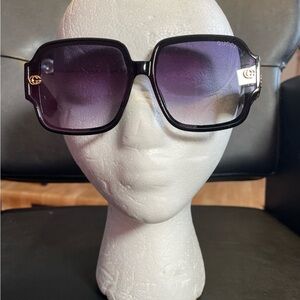 Black Square Sunglasses